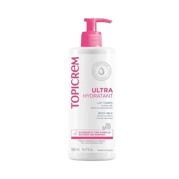 Topicrem Ultra-Hydrating Body Milk — 500ml